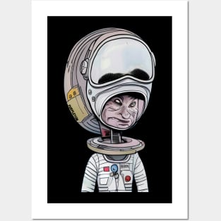 Alien Astronaut Posters and Art